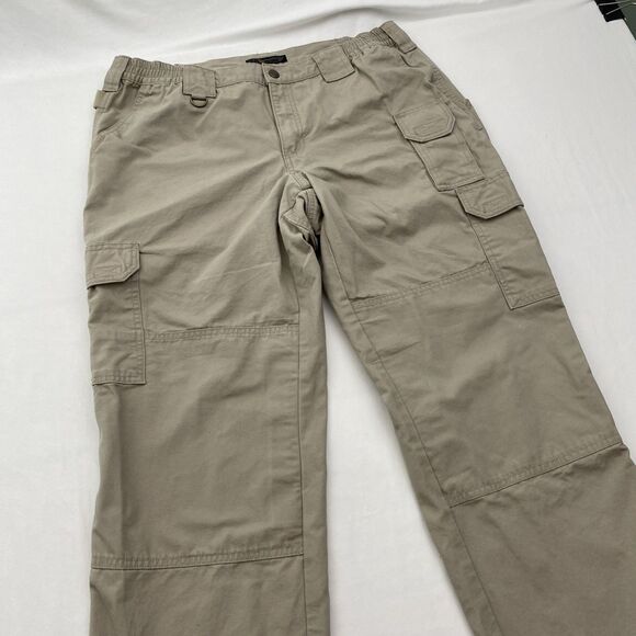 511 Tactical Pants Womens 16 Tan Khaki Cargo Pockets Utility EMT 64358 - Picture 3 of 12